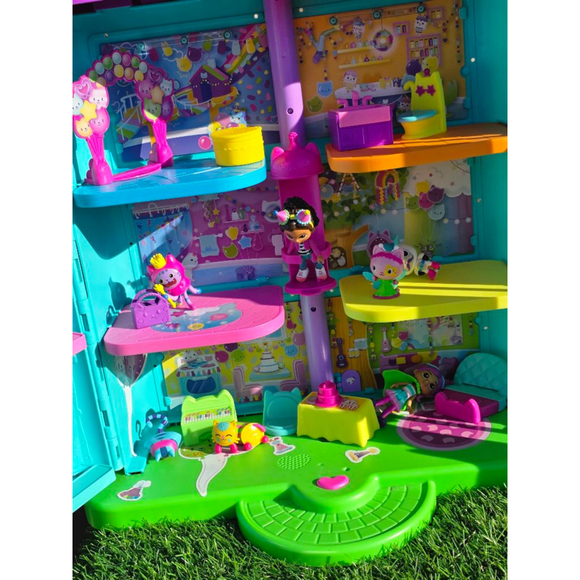 DreamWorks Animation Dolls & Accessories One Size Blue Pink Cat Dollhouse - Picture 3 of 7